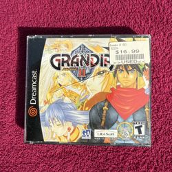 Grandia II – Sega Dreamcast – Good – Complete – $45 – Firm