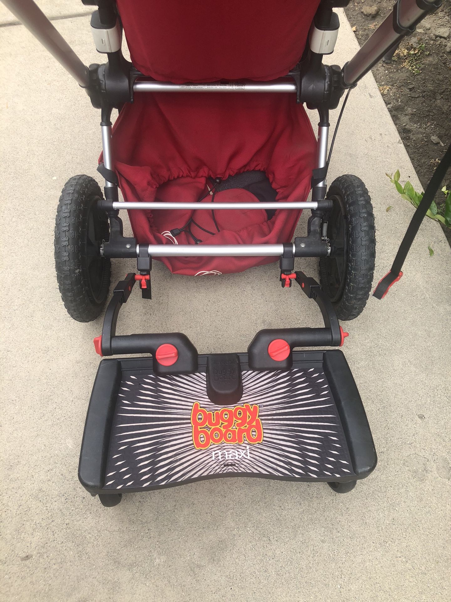 Bugaboo Stroller w/matching backpack