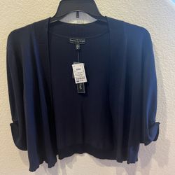 Navy Blue Sienna Sage Cardigan Sweater- Size-XL