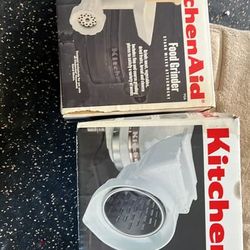 KitchenAid Food Grinder and Slicer Shredder Attachments