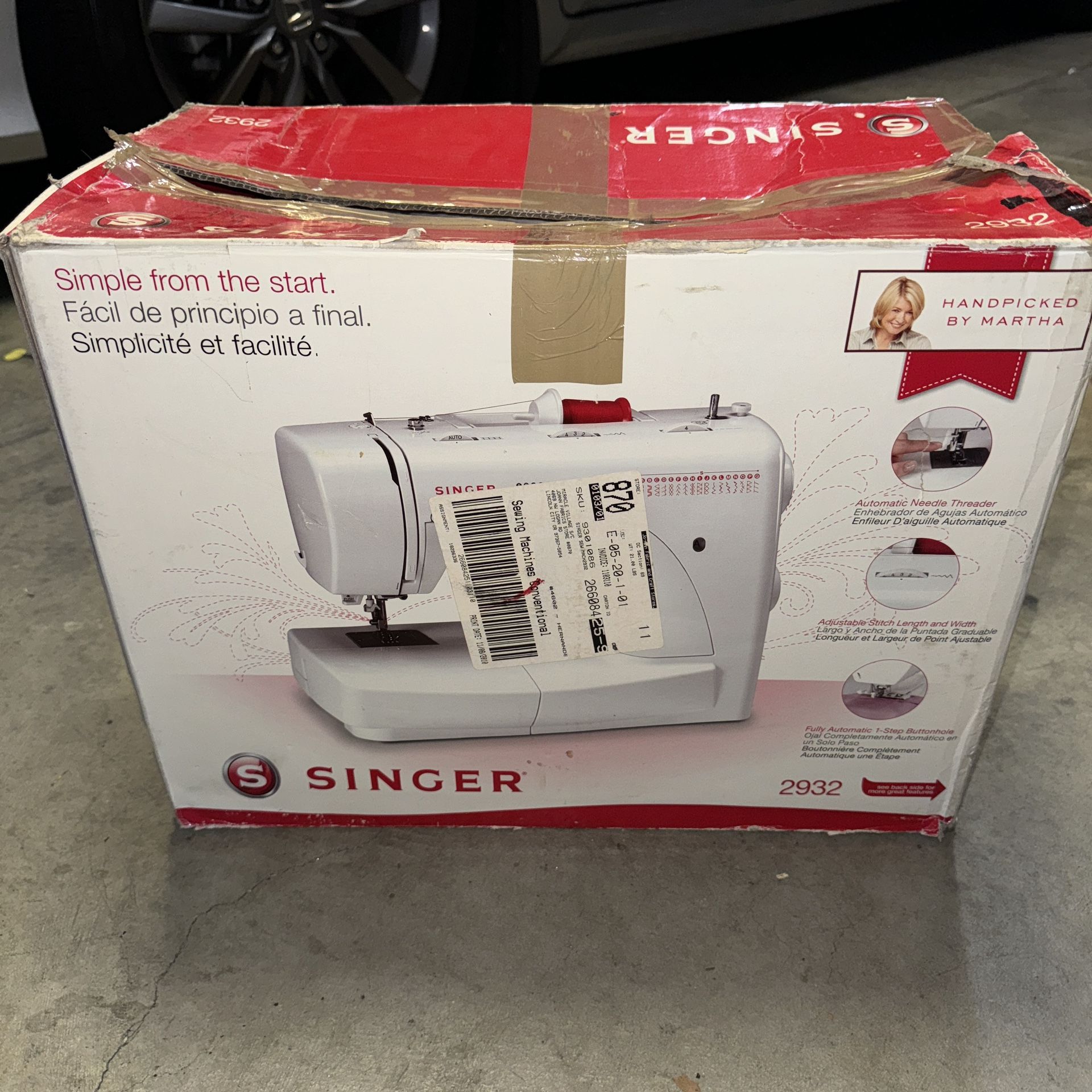 Singer 2932 Sewing Machine