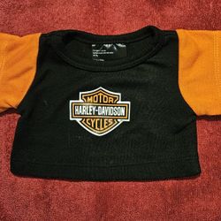 HARLEY DAVIDSON MOTOR CYCLES LTEDDY BEAR SHIRT  PRE-OWNED 