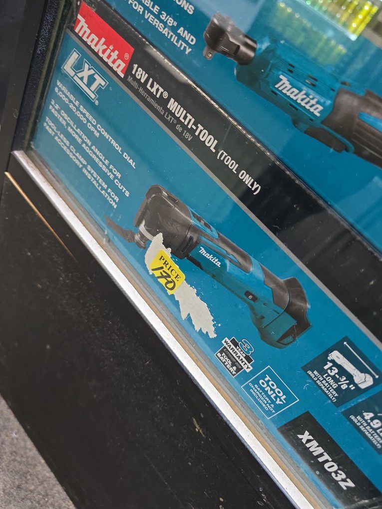 18v Makita Multitool TOOL Only For Price, New, Financing Available 