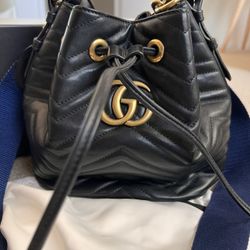 authentic gucci bucket bag