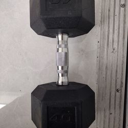 Only 1 40lbs Dumbbell 