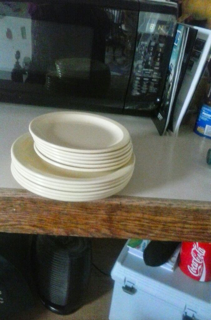 Dallas ware vintage plates 9 in 6 in $15 Everson Washington