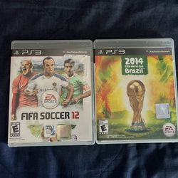 PS3 FIFA 12 & FIFA WC14 