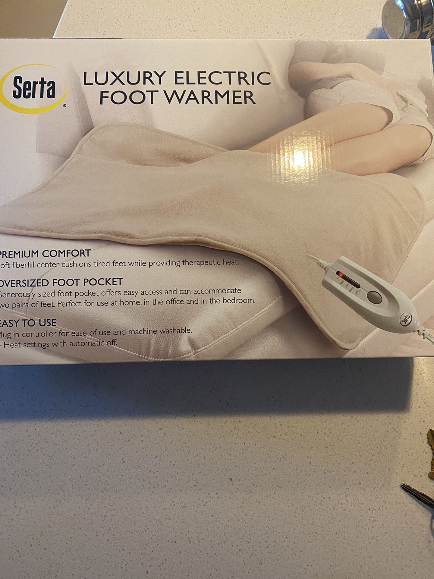 Serta electric foot warmer