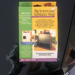 Big screen appliance strap