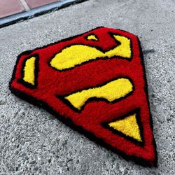Superman Logo Rug
