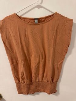 A New Day Women's Size Small Pastel Banded Dolman Top