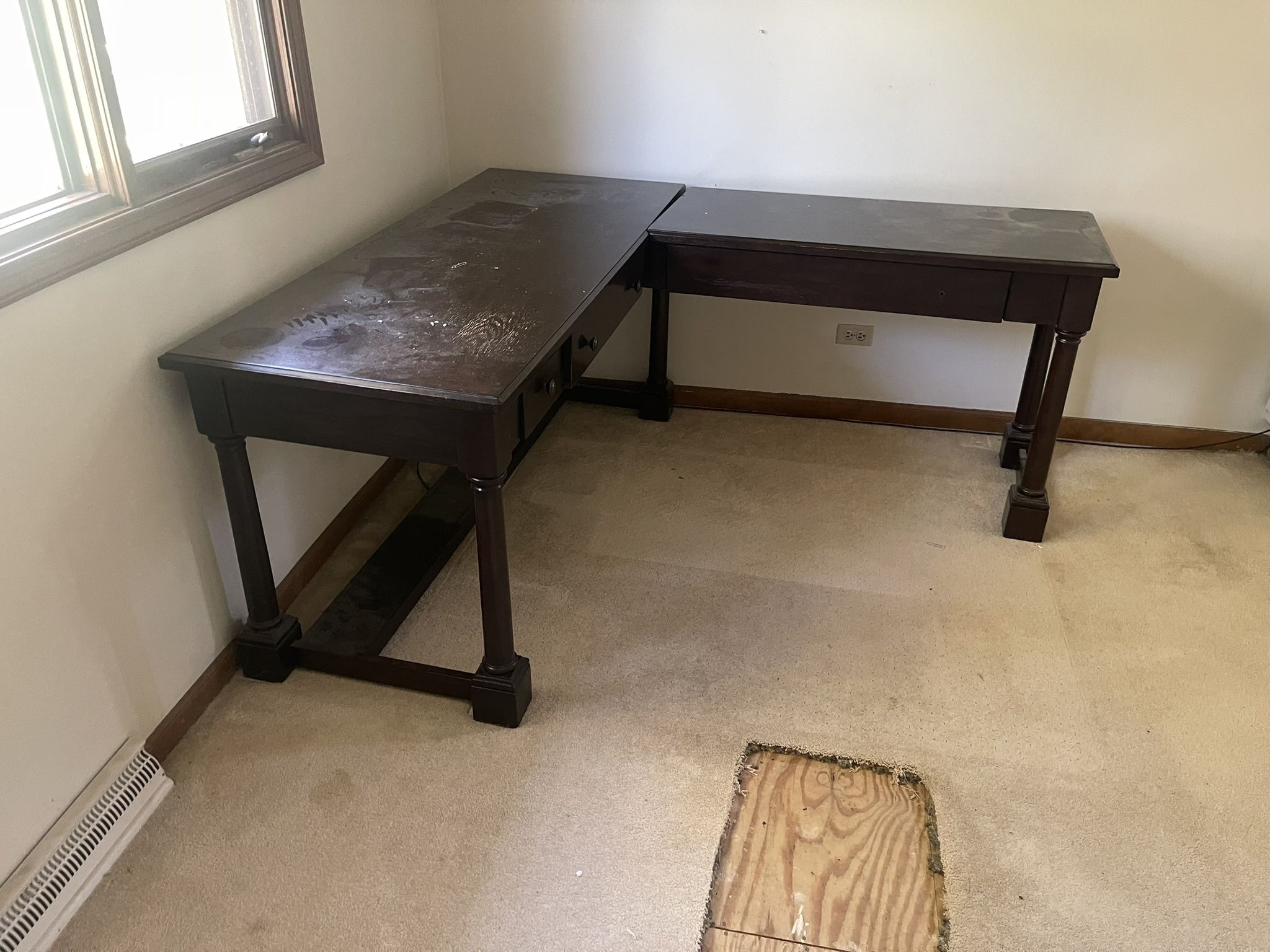 Solid Wood Desk