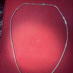 Silver Chain Necklace 