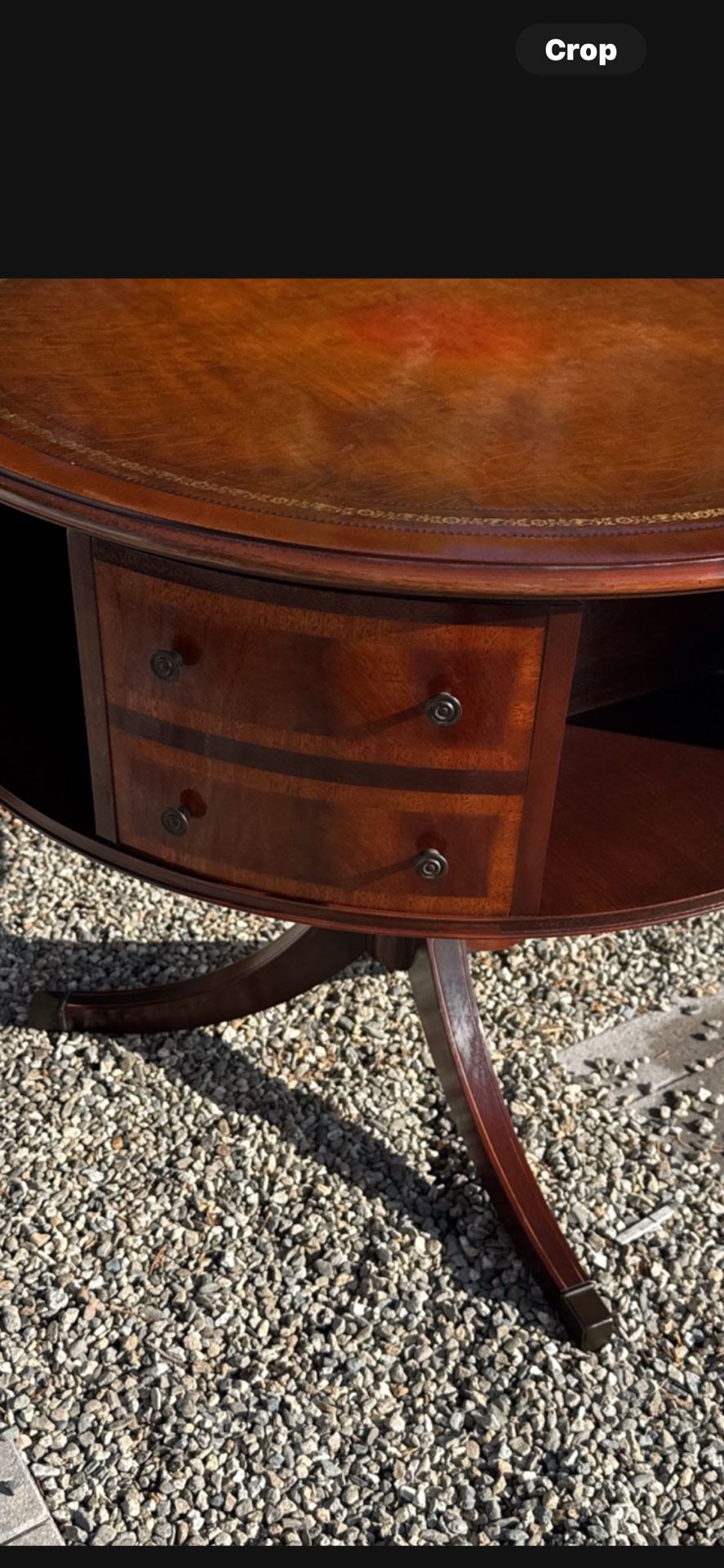 Antique DrumTable