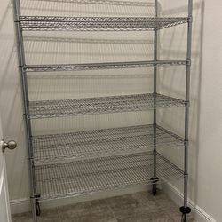 6 Tier NSF Certified Heavy Duty Wire Shelving Unit