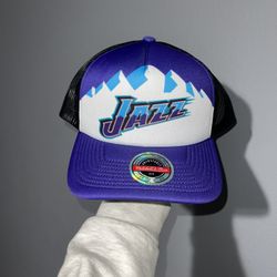 Utah Jazz Mitchell & Ness Hat