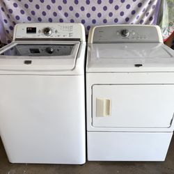 MAYTAG BRAVOS WASHER & GAS DRYER