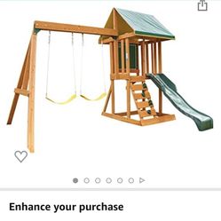 Kidkraft Andorra Cedar Wood Swing Set