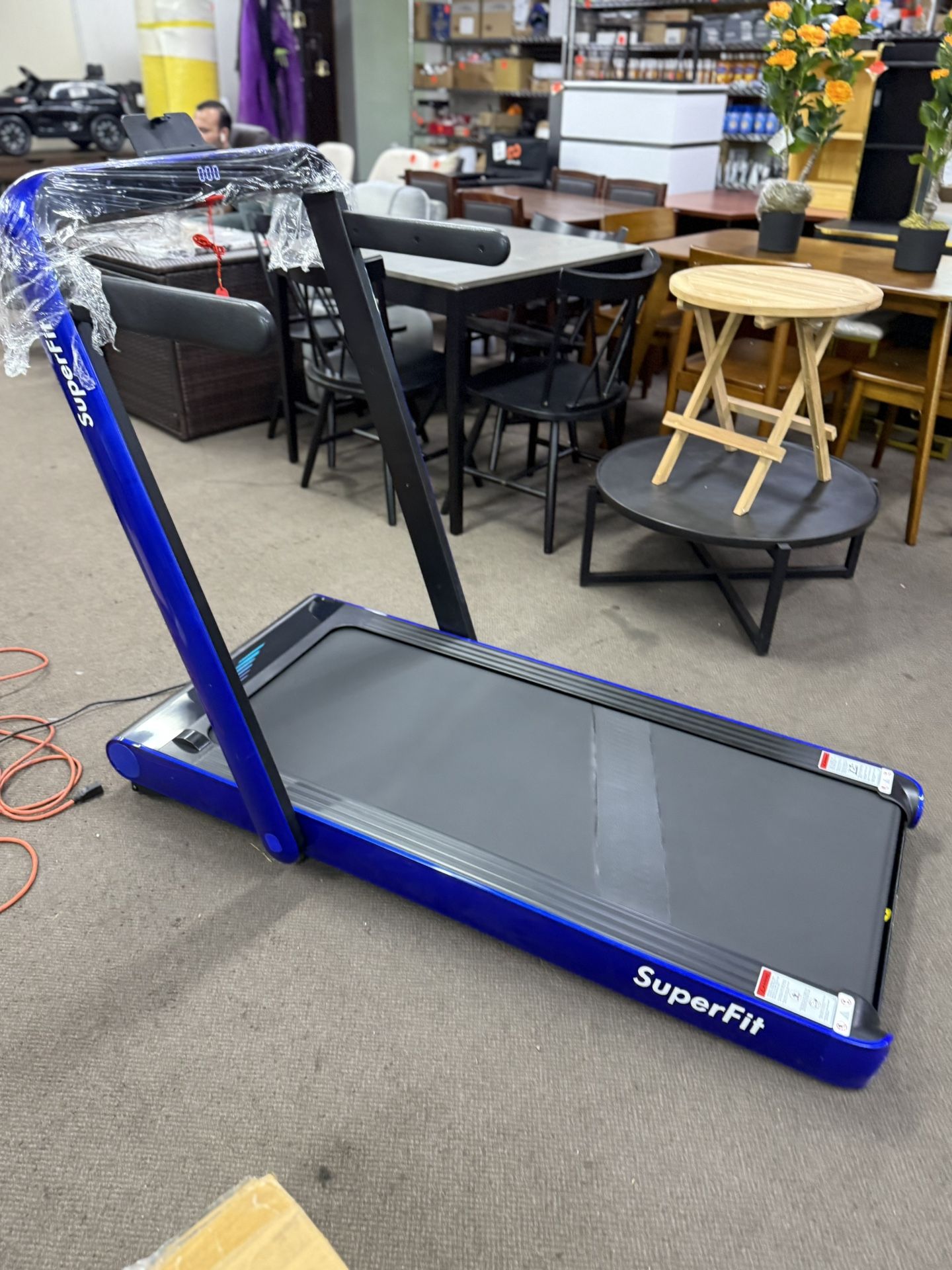 4.75HP 2 In 1 Folding Treadmill