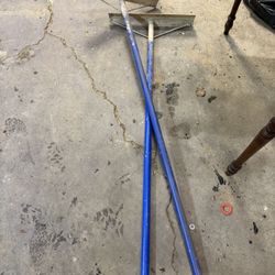 Two Concrete Placer Tools