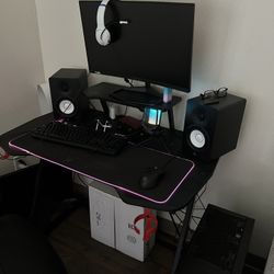 Black Computer Desk 