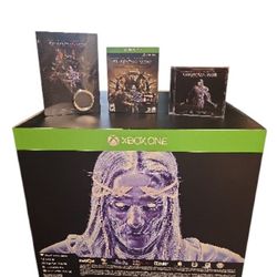 Middle-earth: Shadow of War – Mithril Edition (Xbox One) – SEALED – Original “Project Kraken” Shipping Box
