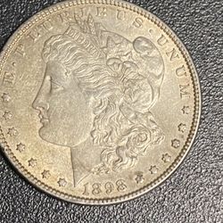 1898 Silver Morgan Dollar