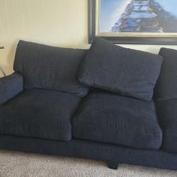 Beautiful Black Couch