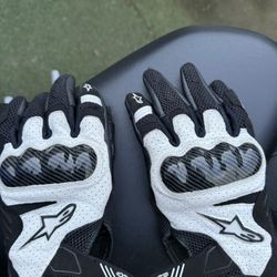 Alpinestars SMX-1 Air v2 Gloves White (M)