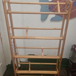 Wooden Shoe Rack