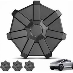 3 Pcs  Wheel Hubcaps for Cybertruck, Tesla Cybertruck