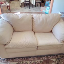 Overstuffed Love Seat 