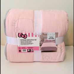 Hello Kitty Quilt Blanket