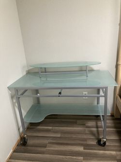 Glass Desk