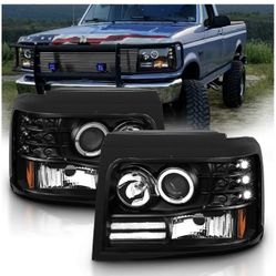 Ford F-150/ Bronco LED Headlights 90-96
