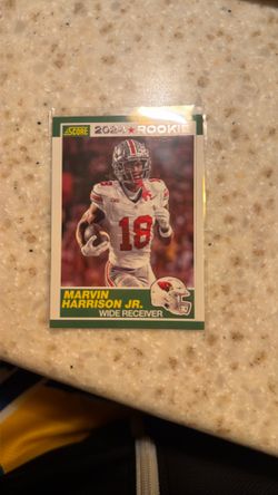 Marvin Harrison Jr Rookie Card