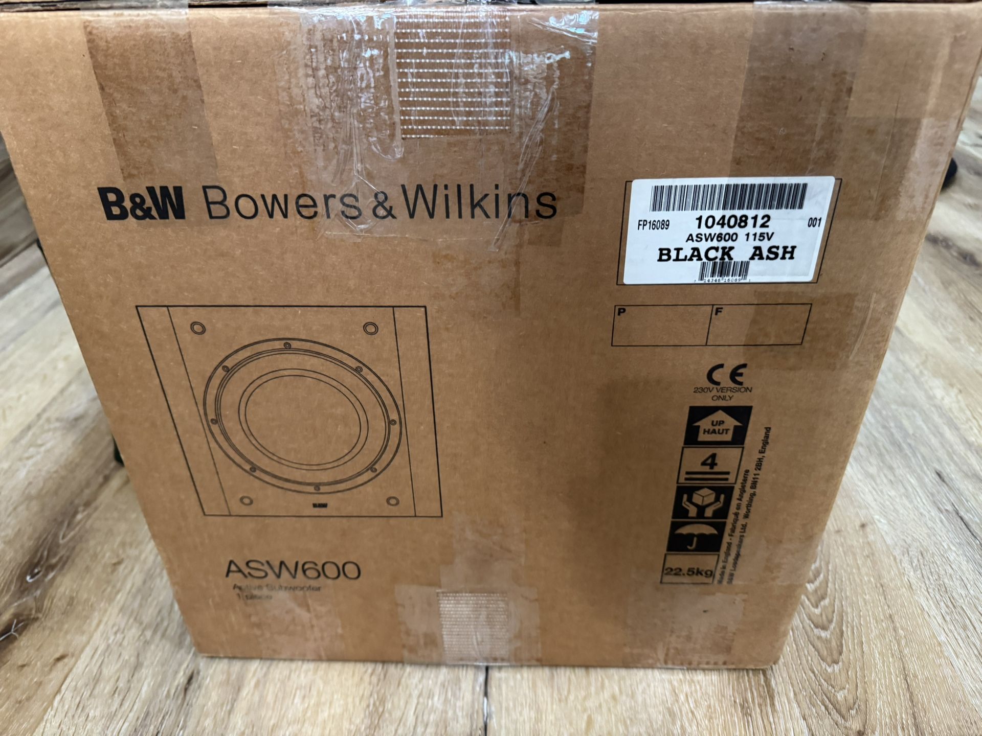 Bowers & Wilkins ASW600 10” Subwoofer