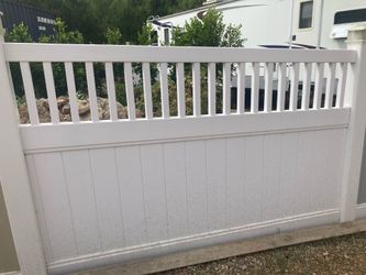 Vinyl Fence