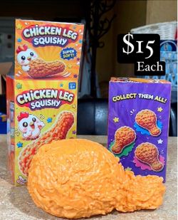 Fried chicken 🍗 leg squishy