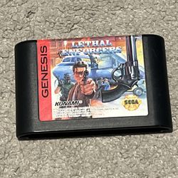 Lethal Enforcers (Sega Genesis, 1993) Cart Only Tested