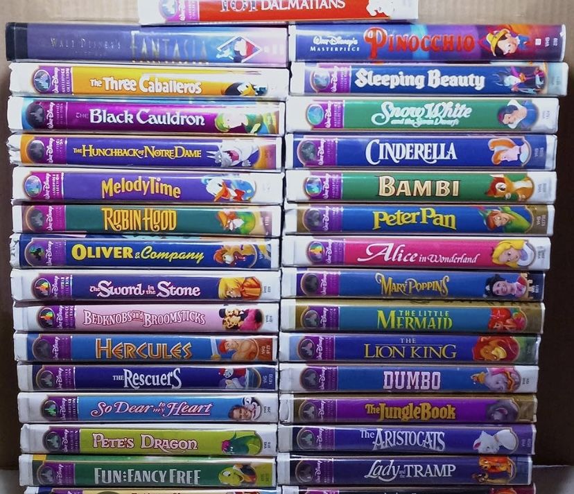 Free VHS tapes ( 4 large boxes)