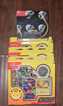 Pokemon TCG + Disney Lorcana TCG AOTV Pitch Black Booster Box