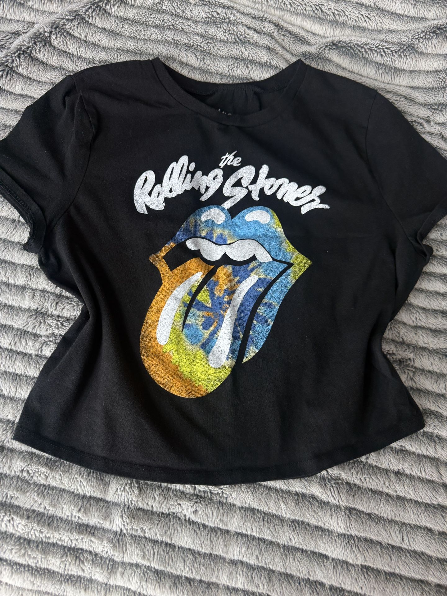 Rolling Stones Crop Top