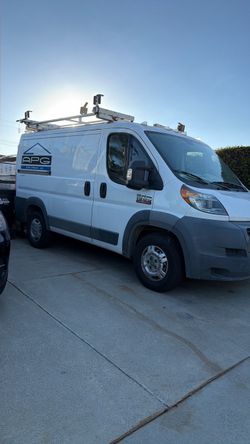 Ram 1500 pro master work van truck