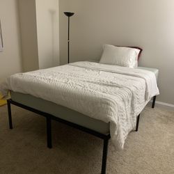 Queen mattress 12 Inch With Queen Bed Frame 