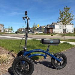 KneeRover Original Steerable All Terrain Knee Scooter - Heavy Duty Foldable Knee Walker & Mobility...