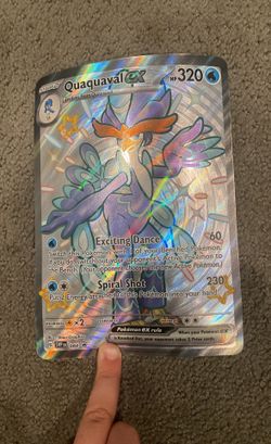 Pokemon – Quaquaval ex - !! Jumbo !! - Oversize - SVP 084 – Holo Foil Card