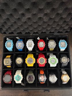 Lot of 18 Activa Sport Watches Mixed Colors