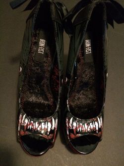 Iron Fist Wolf Heels  Size 6