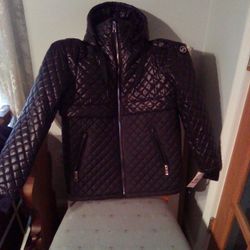 New Small Michael Kors Black Jacket 
